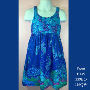 B149 - 339BQ/ 216QW , Elastic strap baby doll dress