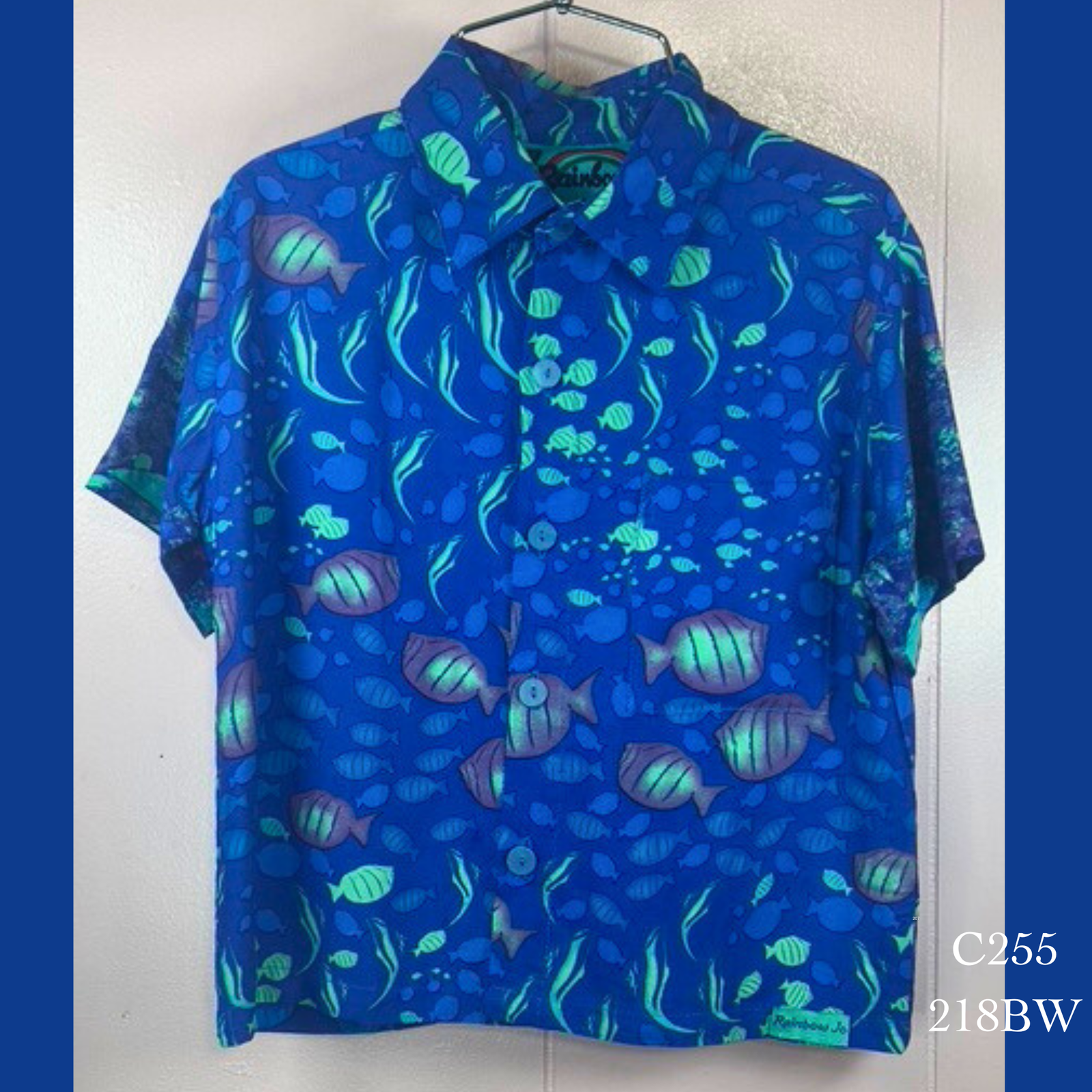 C255 - 218BW , Boy's Aloha shirt