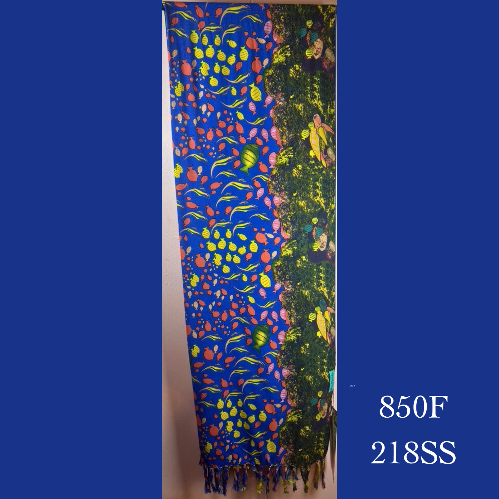 850F - 218SS , Fringed scarf
