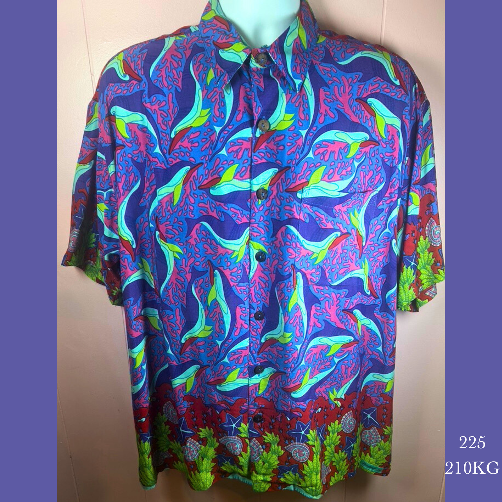 255 - 210KG, Men's Aloha shirt