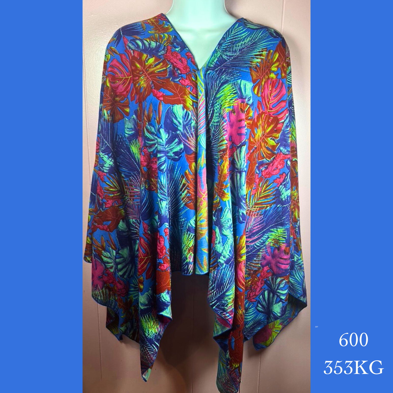 600 - 353KG , Shoulder wrap sarong