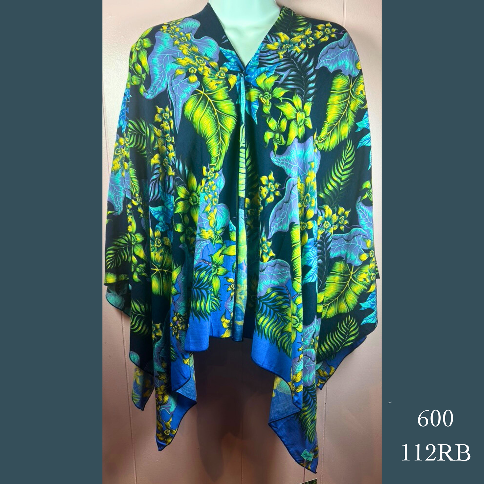 600 - 112RB , Shoulder wrap sarong