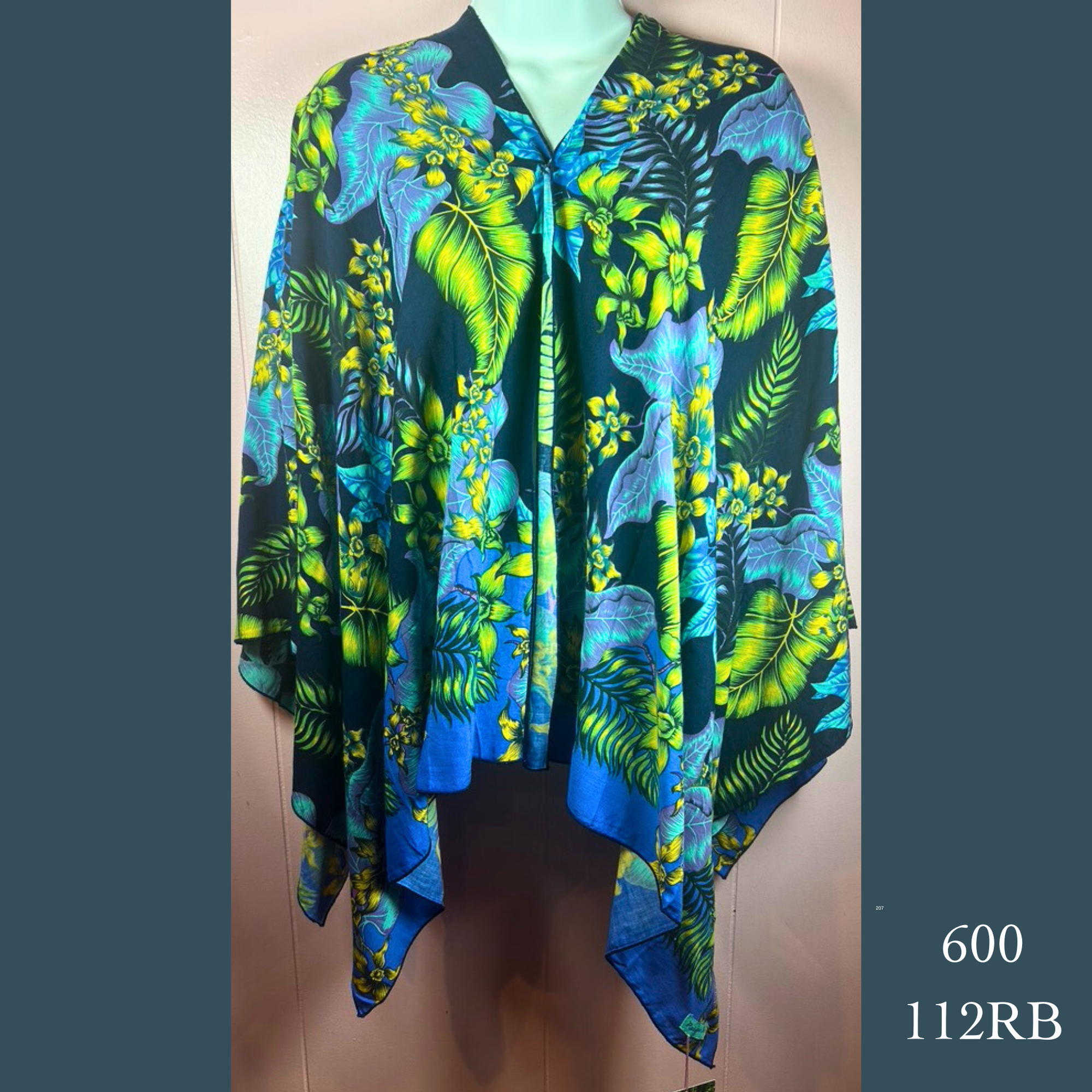 600 - 112RB , Shoulder wrap sarong