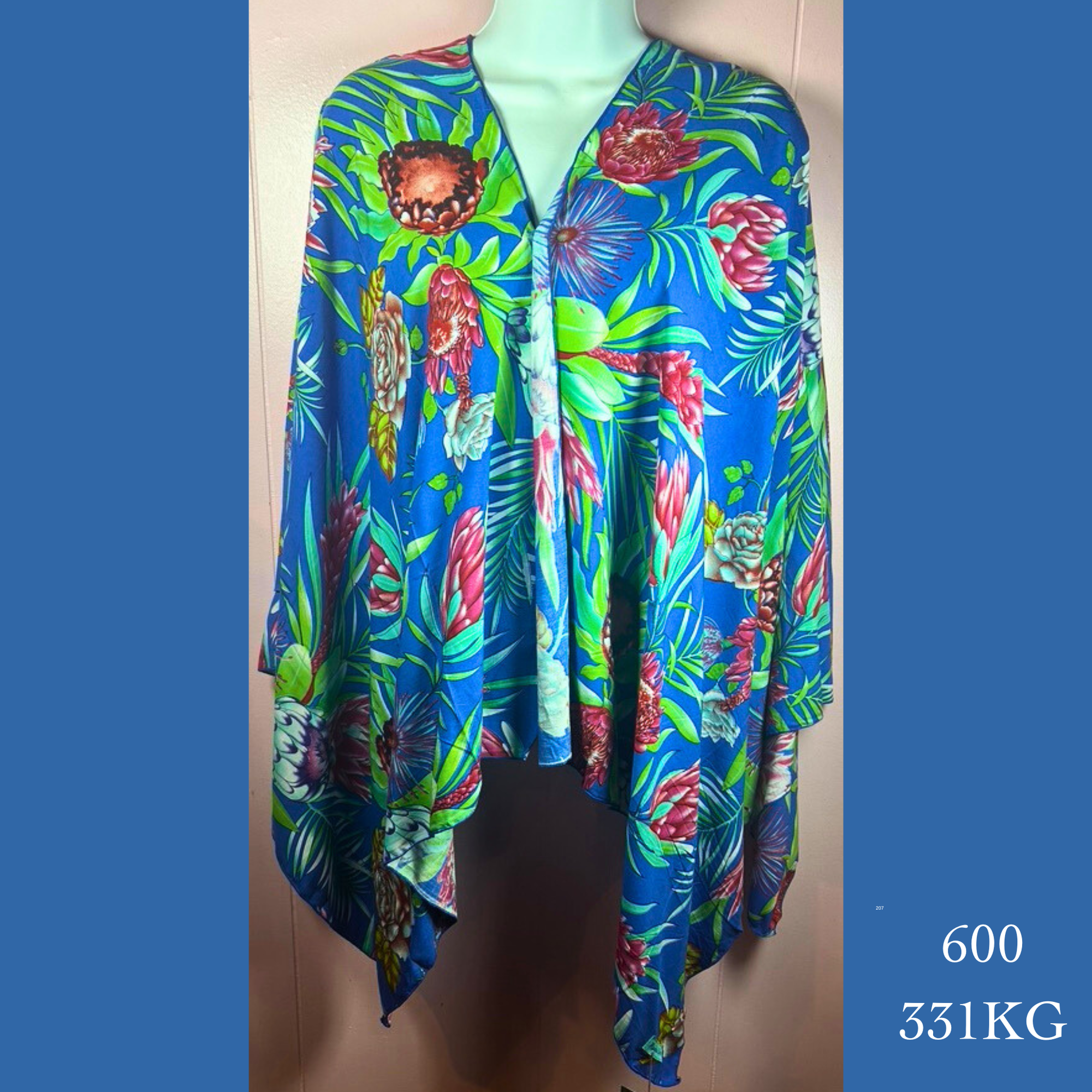 600 - 331KG , Shoulder wrap sarong