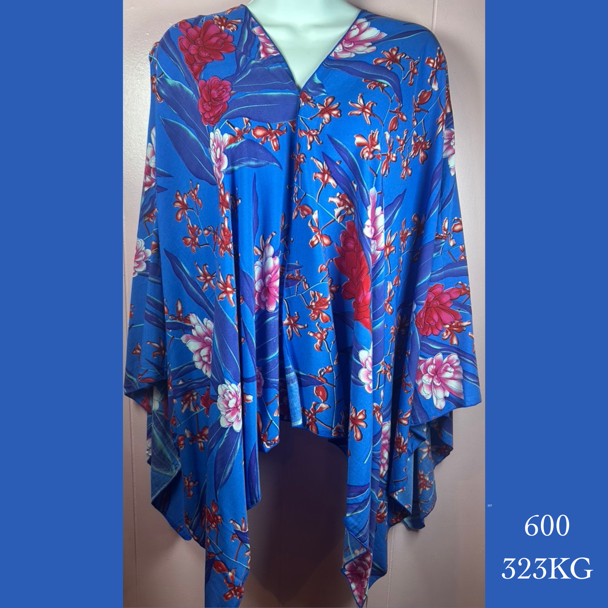 600 - 323KG , Shoulder wrap sarong