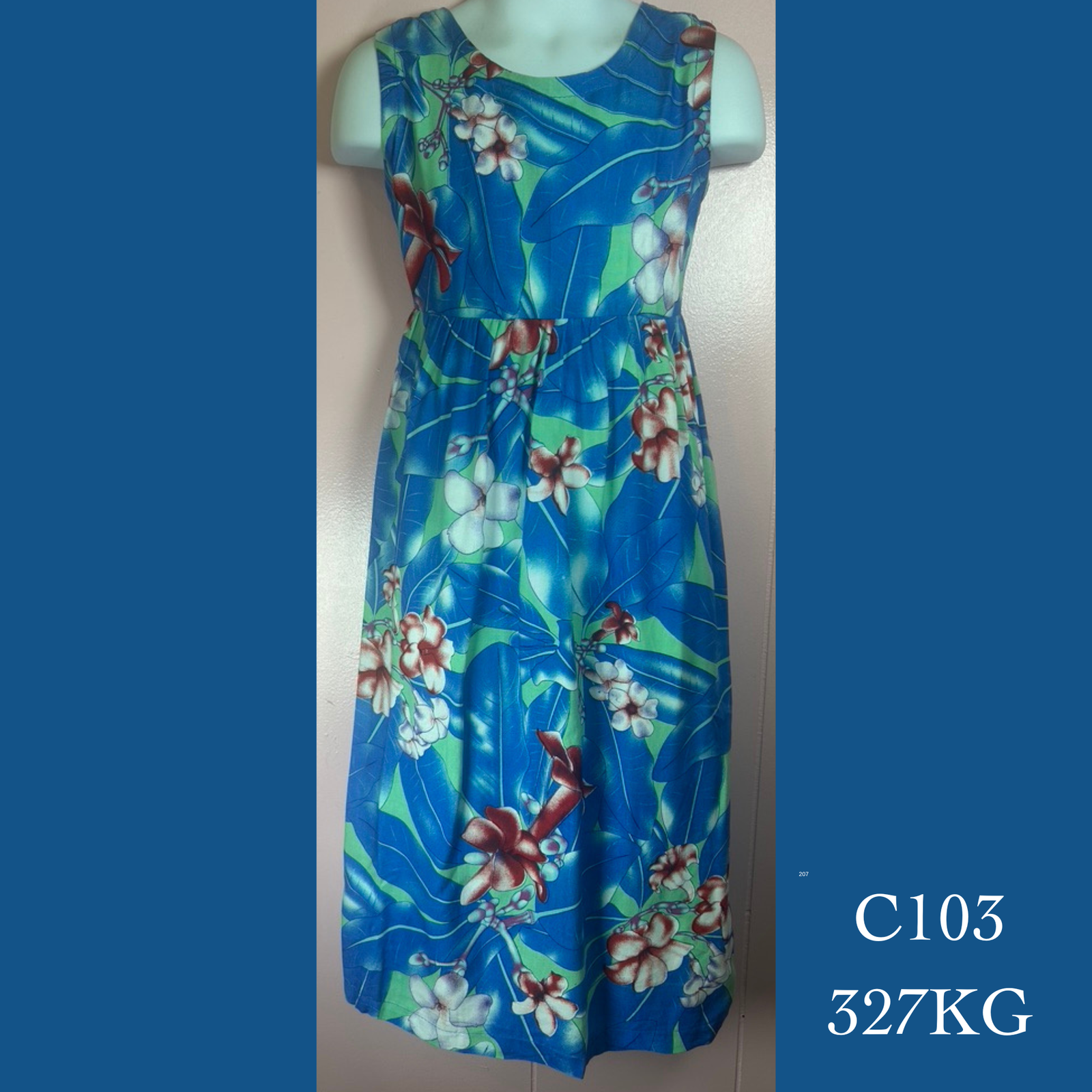 C103 - 327KG , Child's halter tie back dress