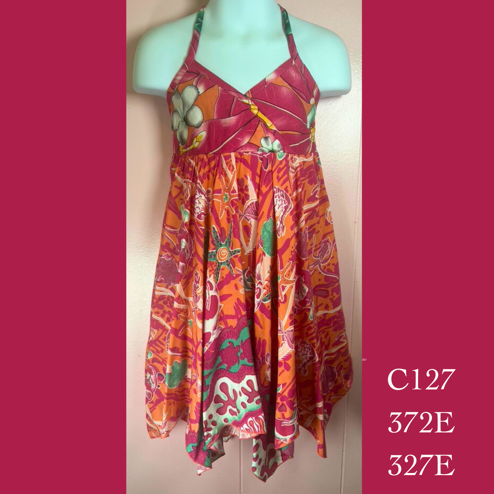 C127 - 327E/372E , Handkerchief dress
