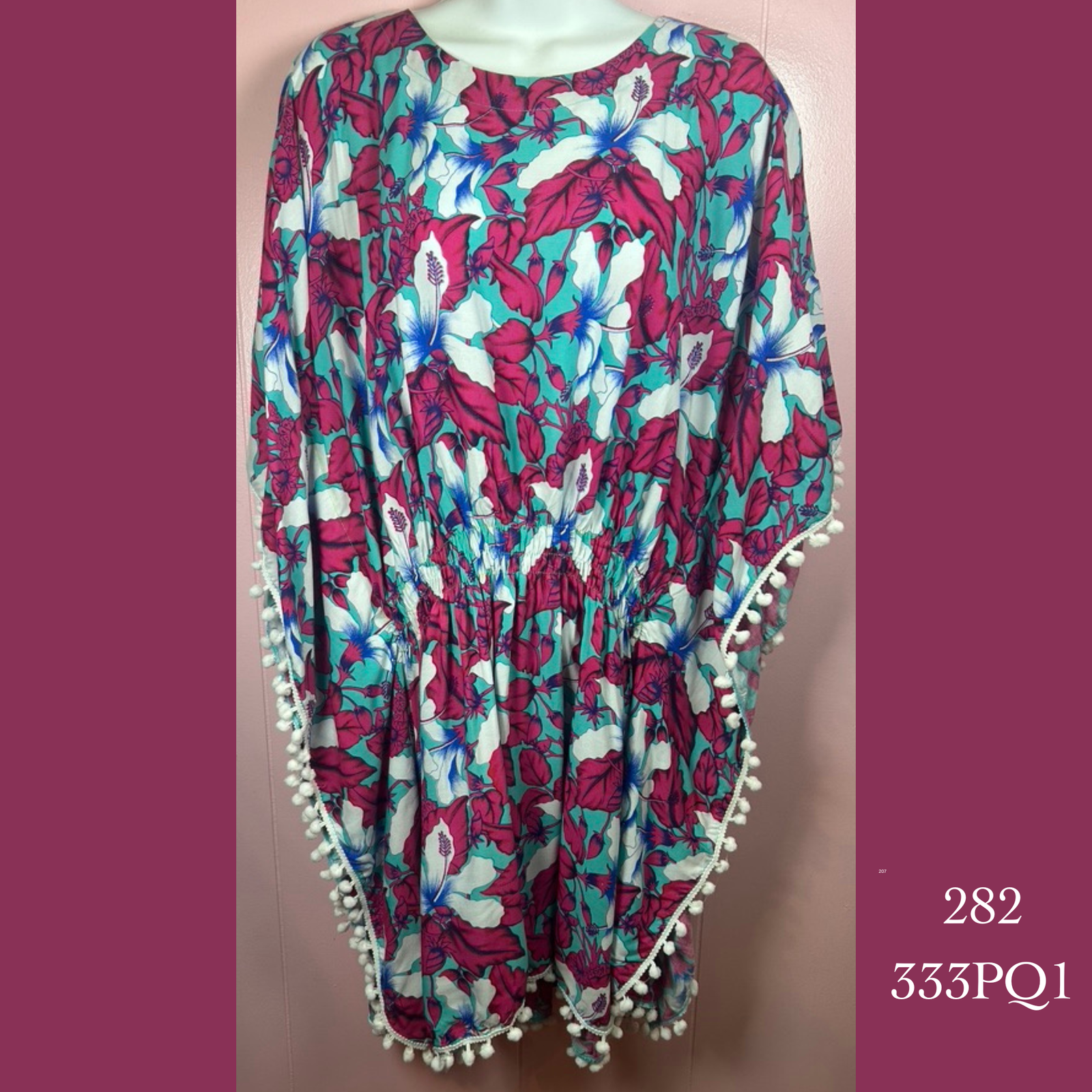 282 - 333PQ1, Fringed Caftan