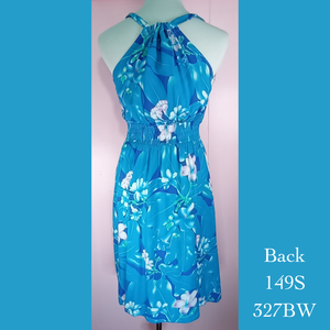 149S - 327BW, Halter Back Dress