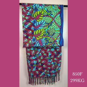 850F - 299KG , Fringed scarf