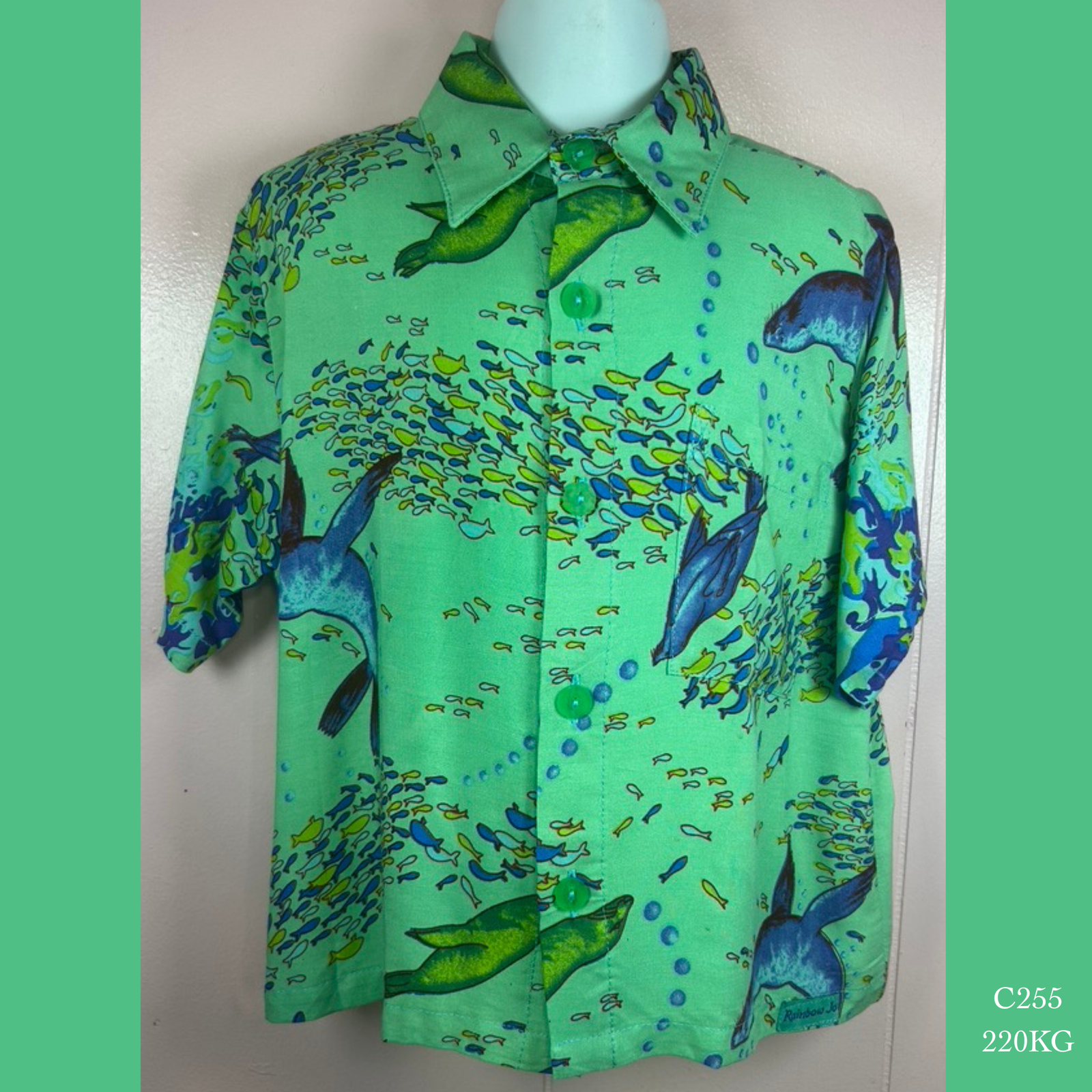 C255 - 220KG , Boy's Aloha shirt