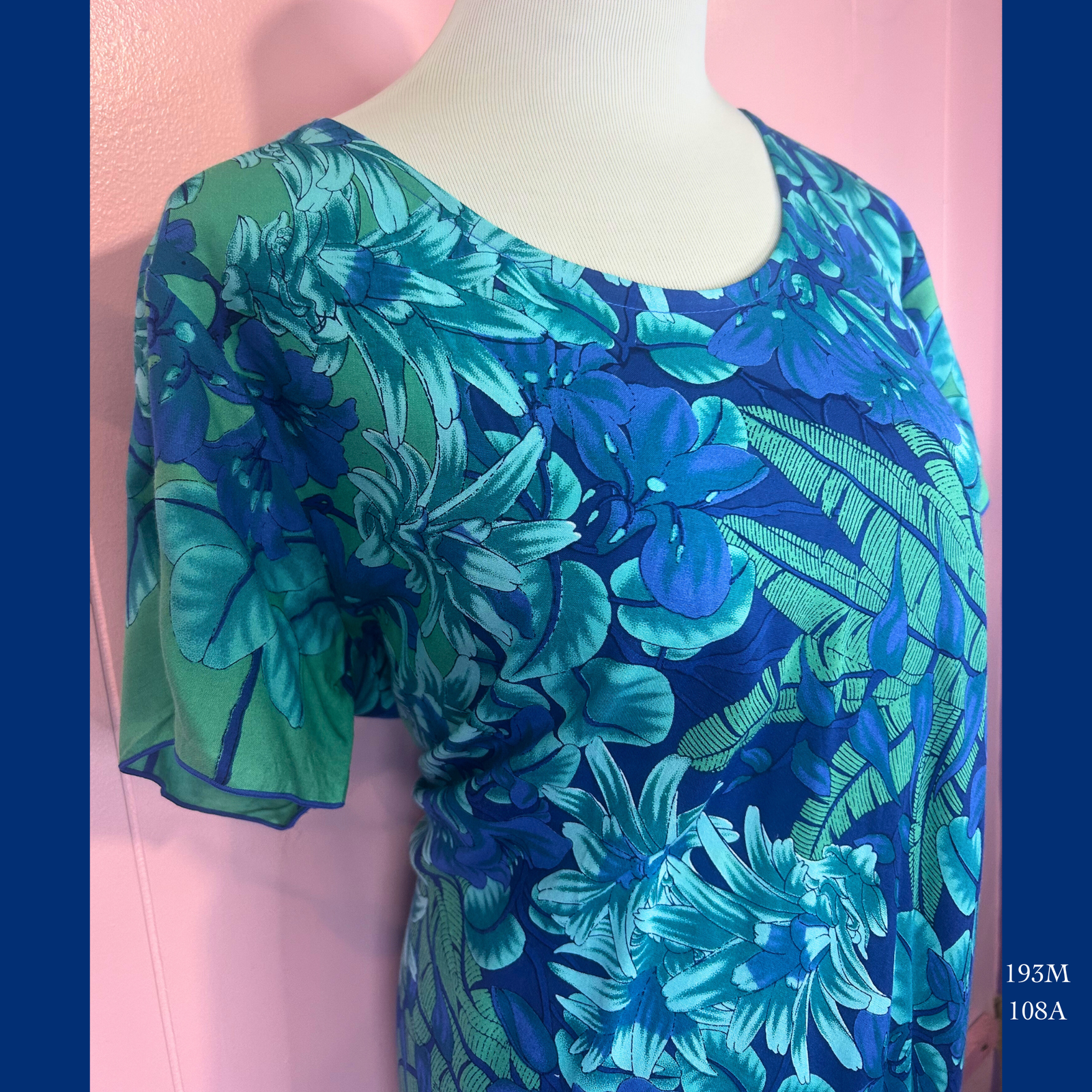 193M - 108A , Sleeved bias cut dress mid length with ruffle