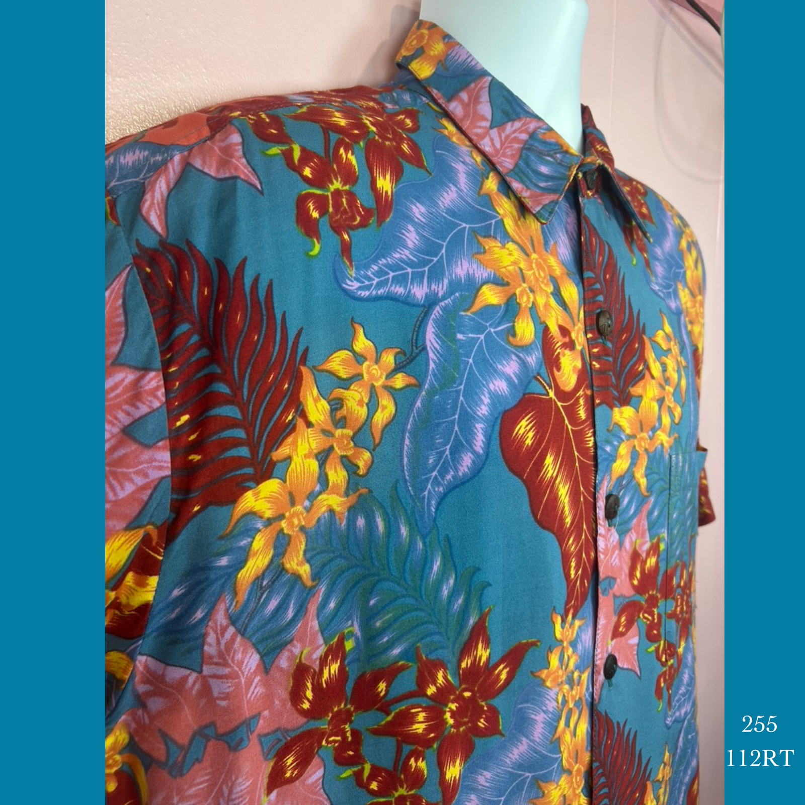 255 - 112RT , Men's Aloha Shirt