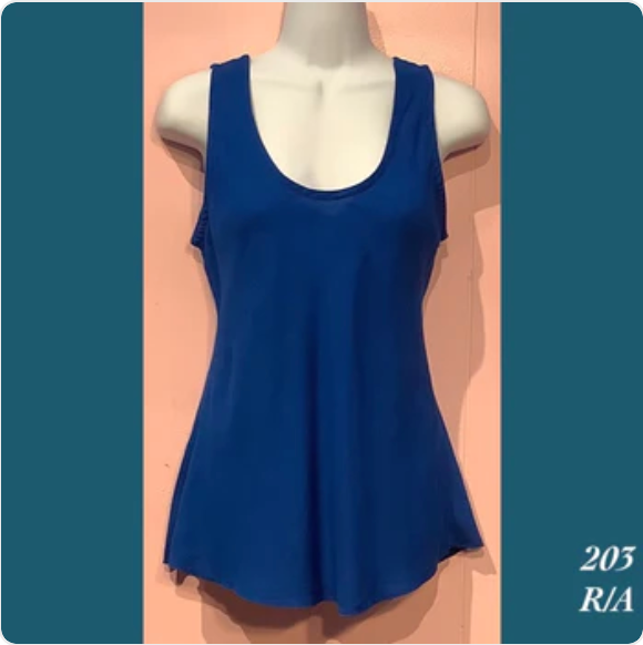 203X - R/A , Bias cut tank top plus size