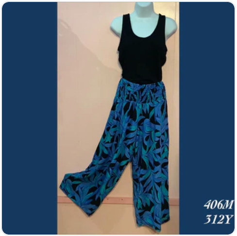 406M- 312Y , Elastic rib pant