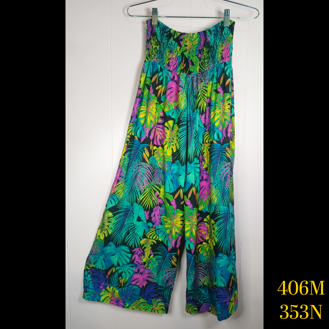 406M - 353N, Elastic Ribbed Pants