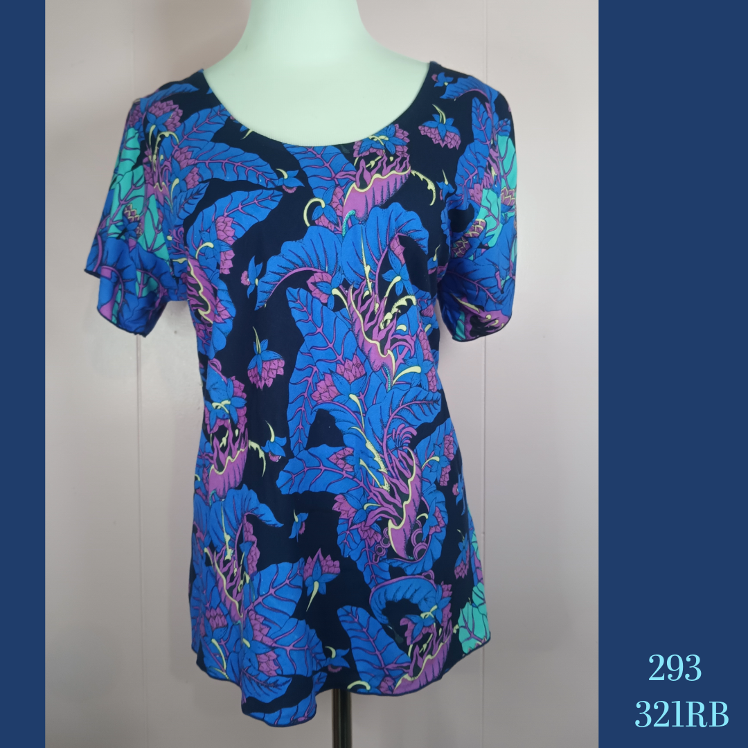 293 - 381RB, Sleeved Bias Top