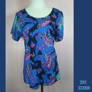 293 - 381RB, Sleeved Bias Top