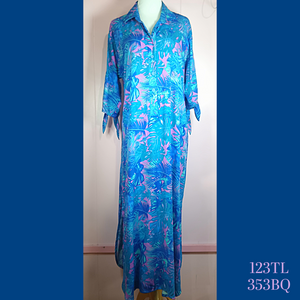 123TL- 353BQ, Long Shirt Dress