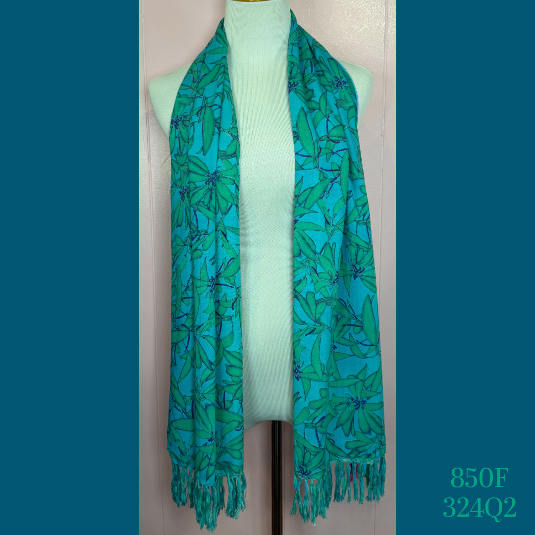 850F - 324Q2, Fringed Scarf