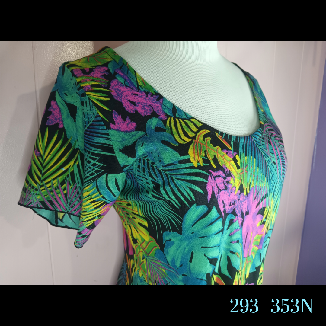 293 - 353N, Sleeved Bias Top