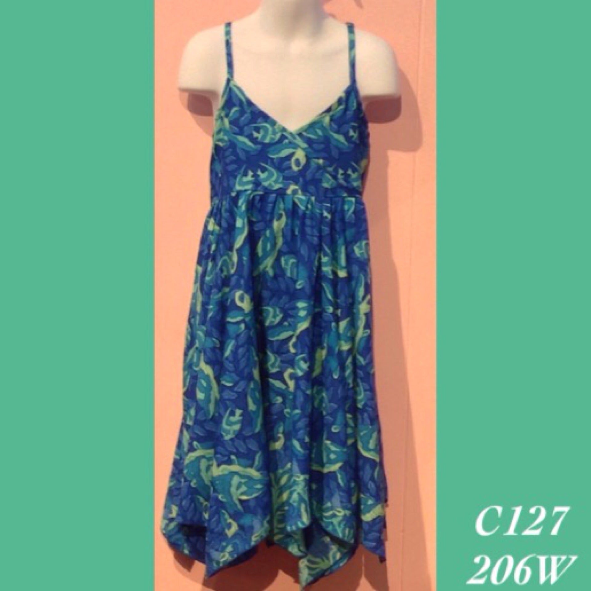 C127 - 206W , Handkerchief Dress