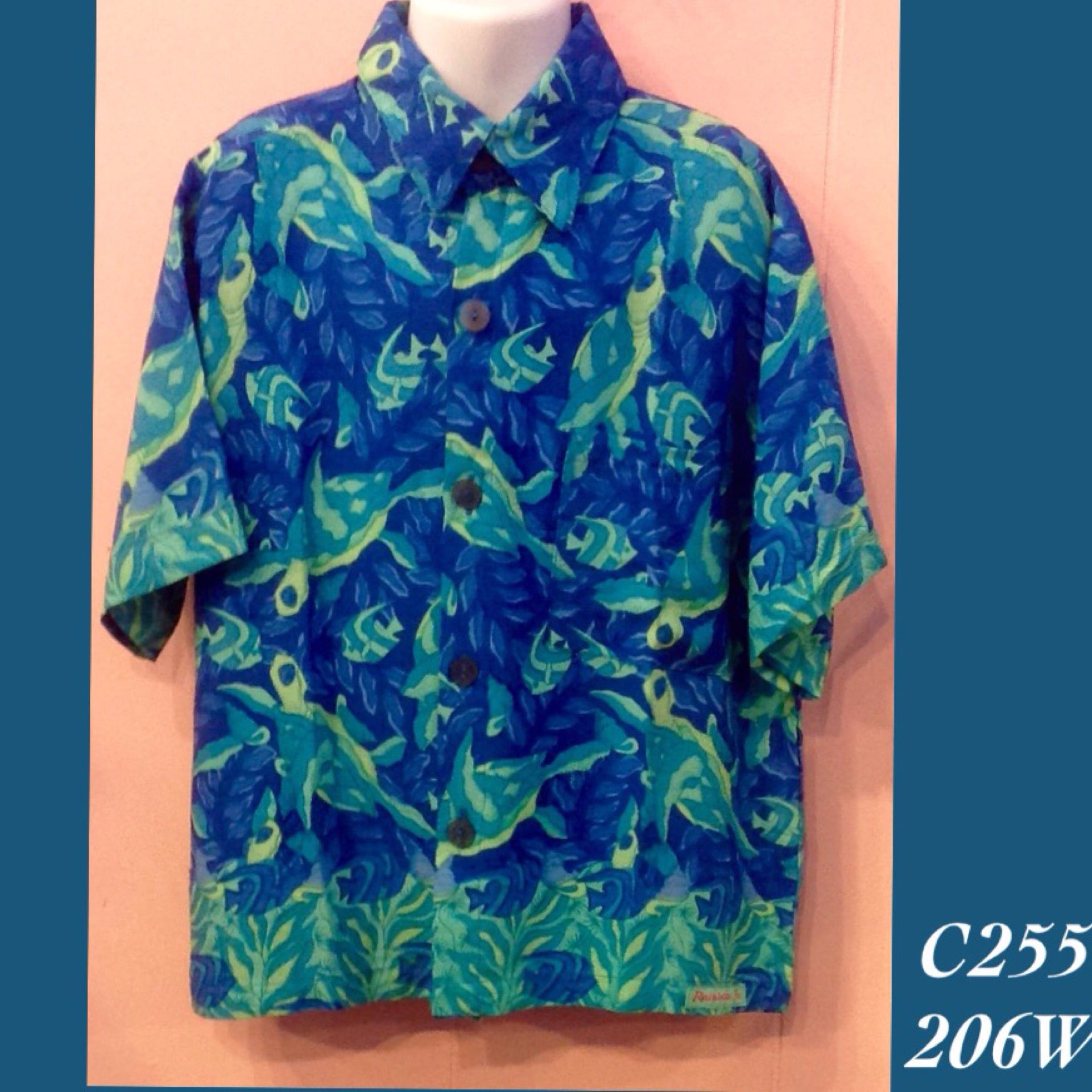 C255 - 206W , Boy's Aloha Shirt