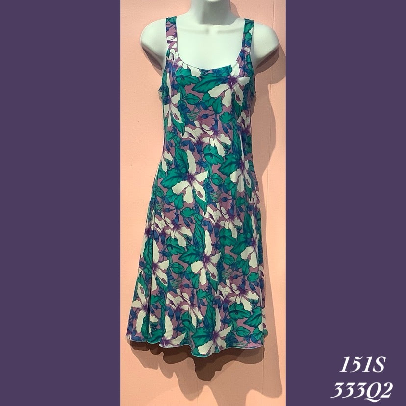 151SX - 333Q2 , Bias strap dress plus size