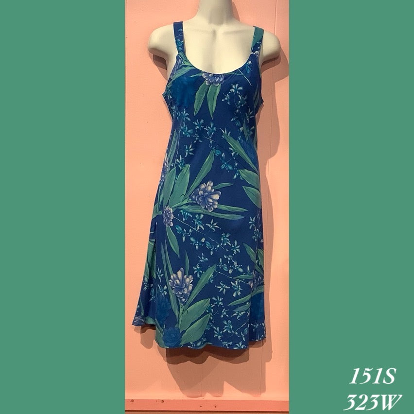 151S - 323W, Bias Cut Strap Dress