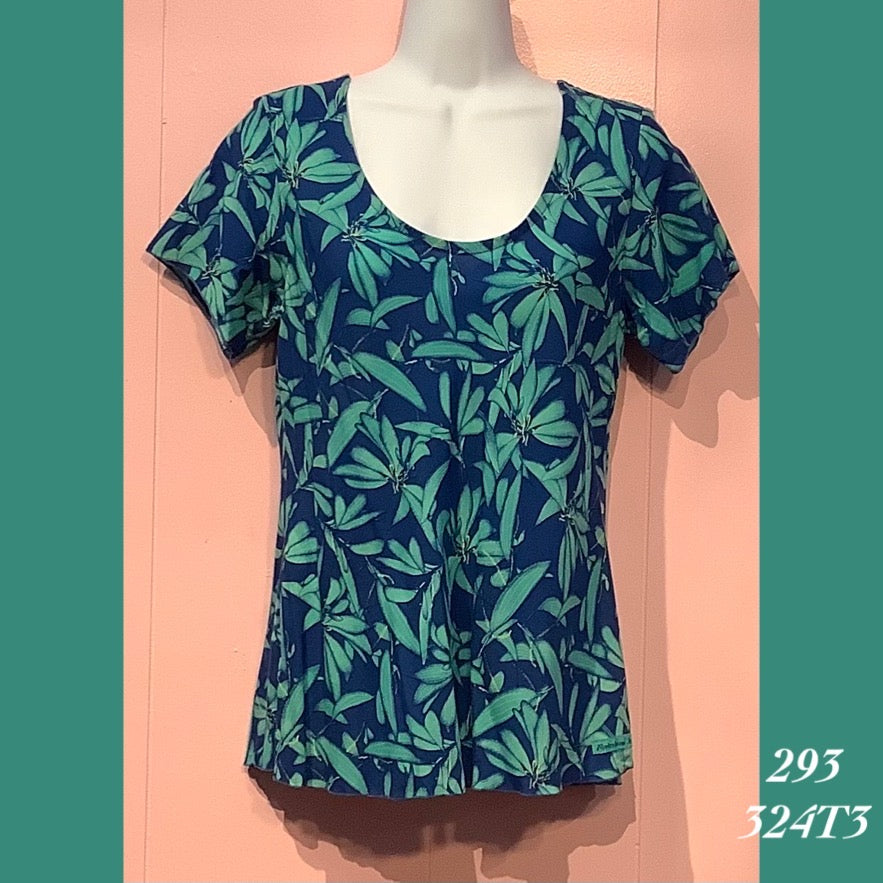 293 - 324T3 , Sleeved bias top