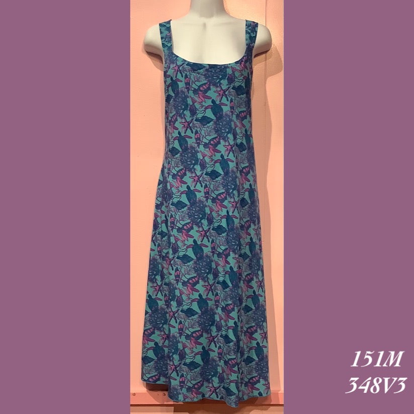 151MX - 348V3 ,  Bias strap mid length dress plus size