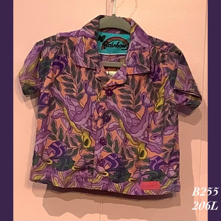 B255 - 206L , Baby boy's Aloha shirt