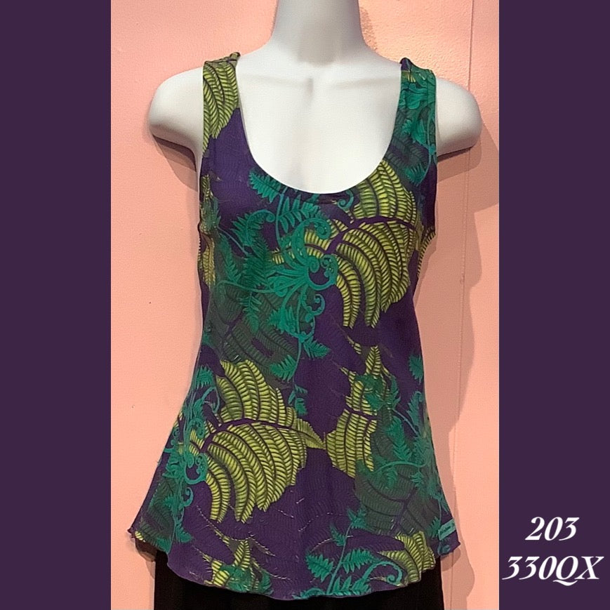 203 - 330QX , Bias cut tank top
