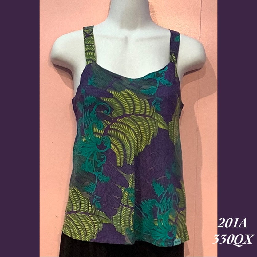 201A - 330QX , Bias cut strap top