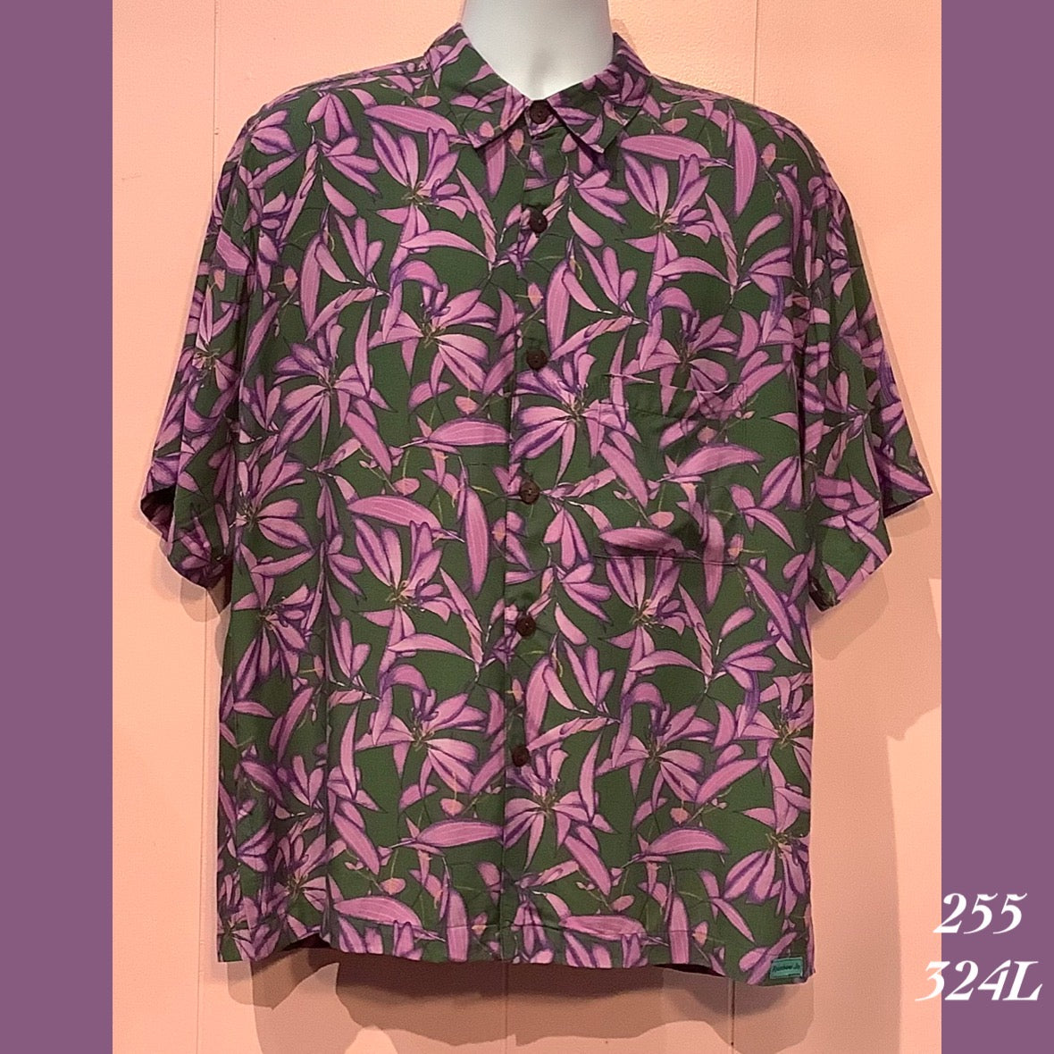 255 - 324L , Men's Aloha shirt