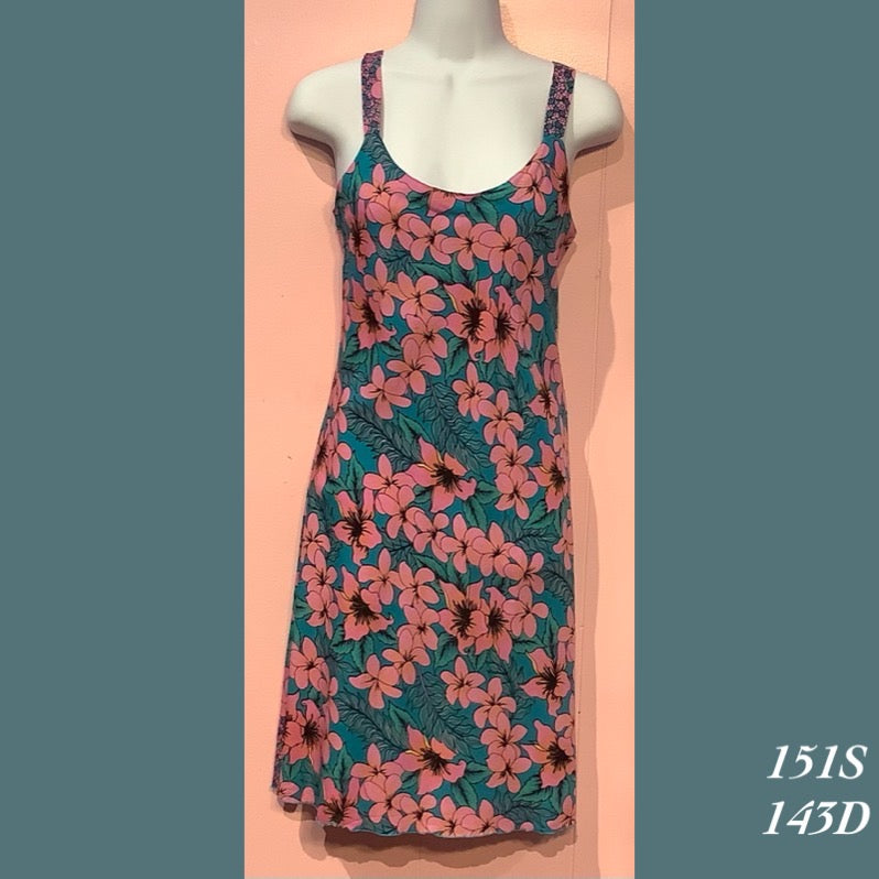 151S - 143N , Bias cut strap dress