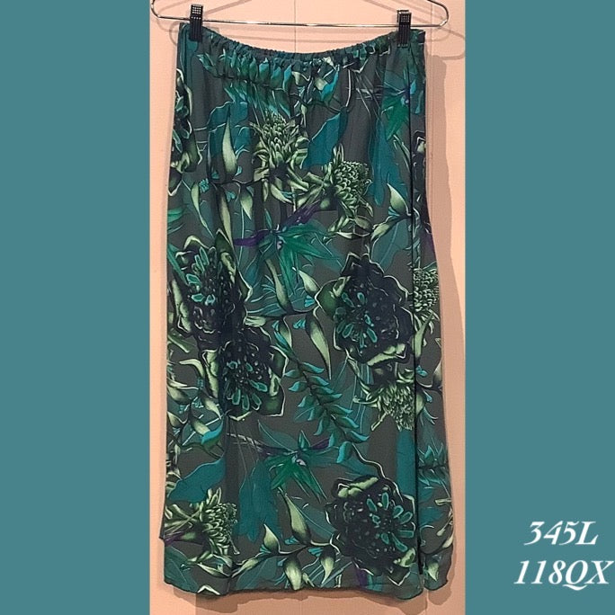345LX - 118QX , Slinky skirt long plus size