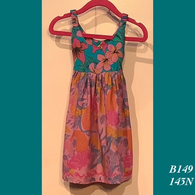 B149 - 143N , Elastic strap baby doll dress