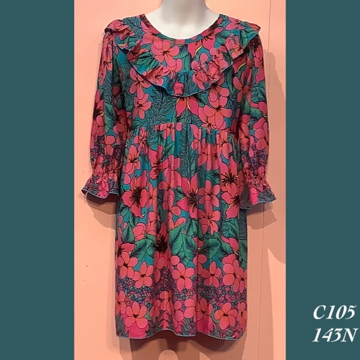 C105 - 143N , Peter pan dress