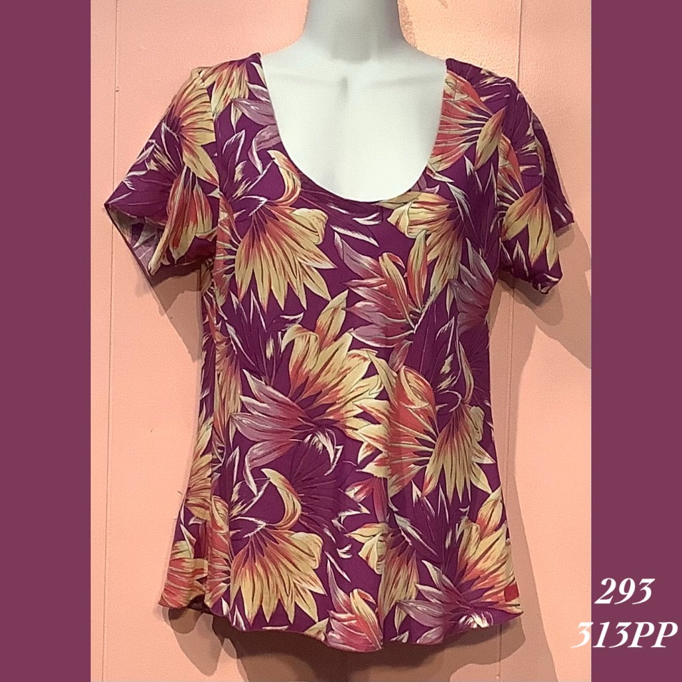 293 - 313PP , Sleeved bias top