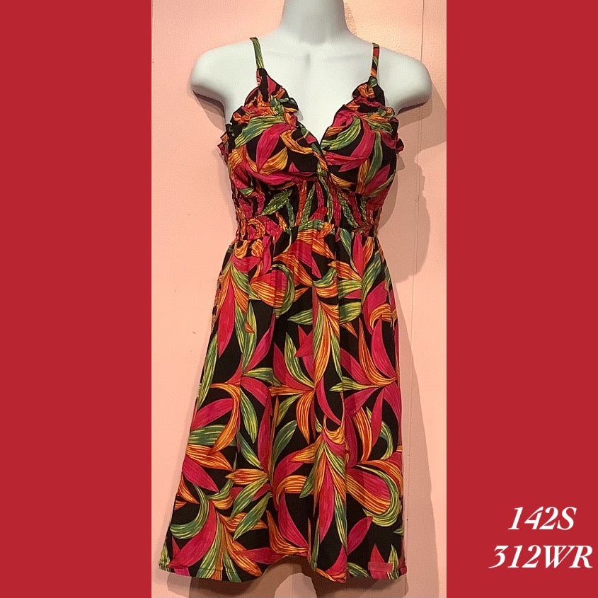 142S - 312WR , Elastic sun dress