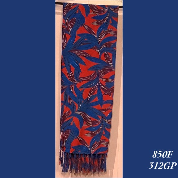 850F - 312GP , Fringed scarf