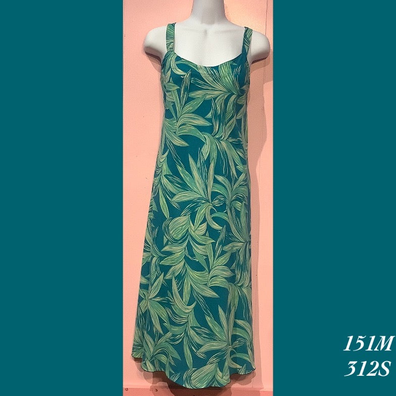 151M - 312S , Bias strap dress mid length