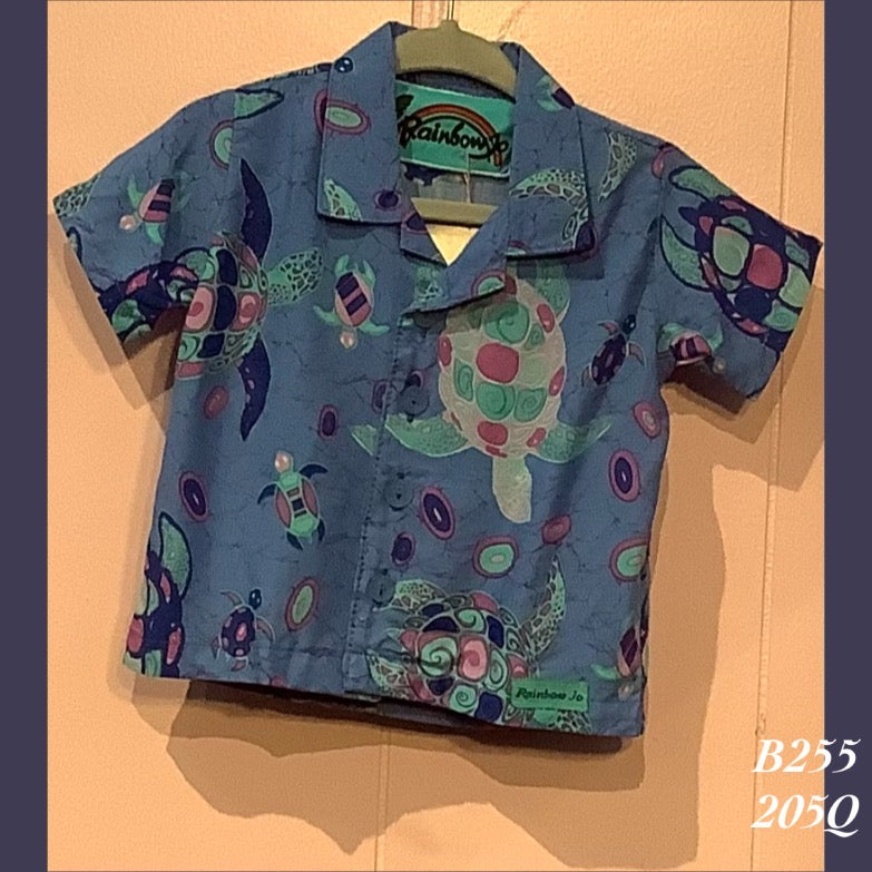 B255 - 205Q , Baby boy Aloha shirt