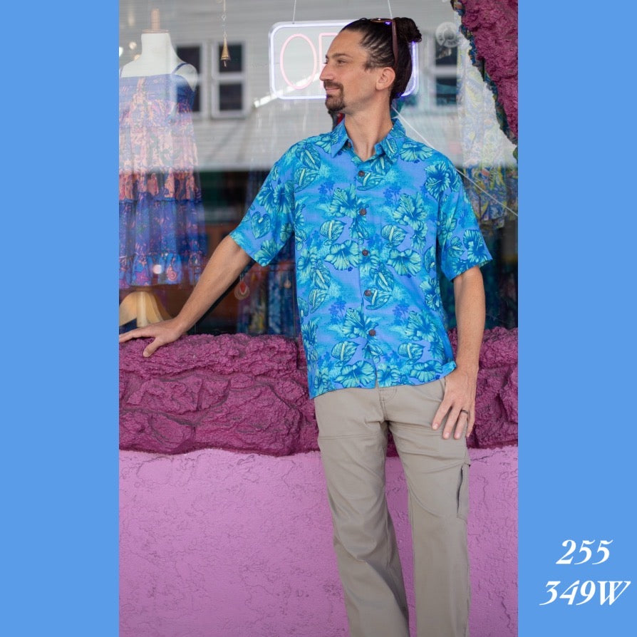 255 - 349W , Men's Aloha shirt