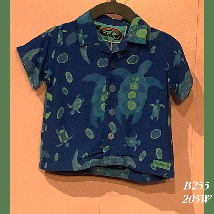 B255 - 205W , Baby boy's Aloha shirt