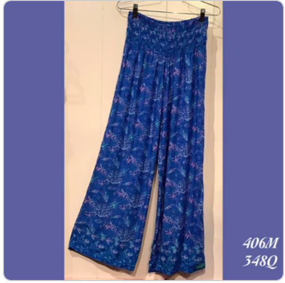 406M - 348Q , Elastic rib pant