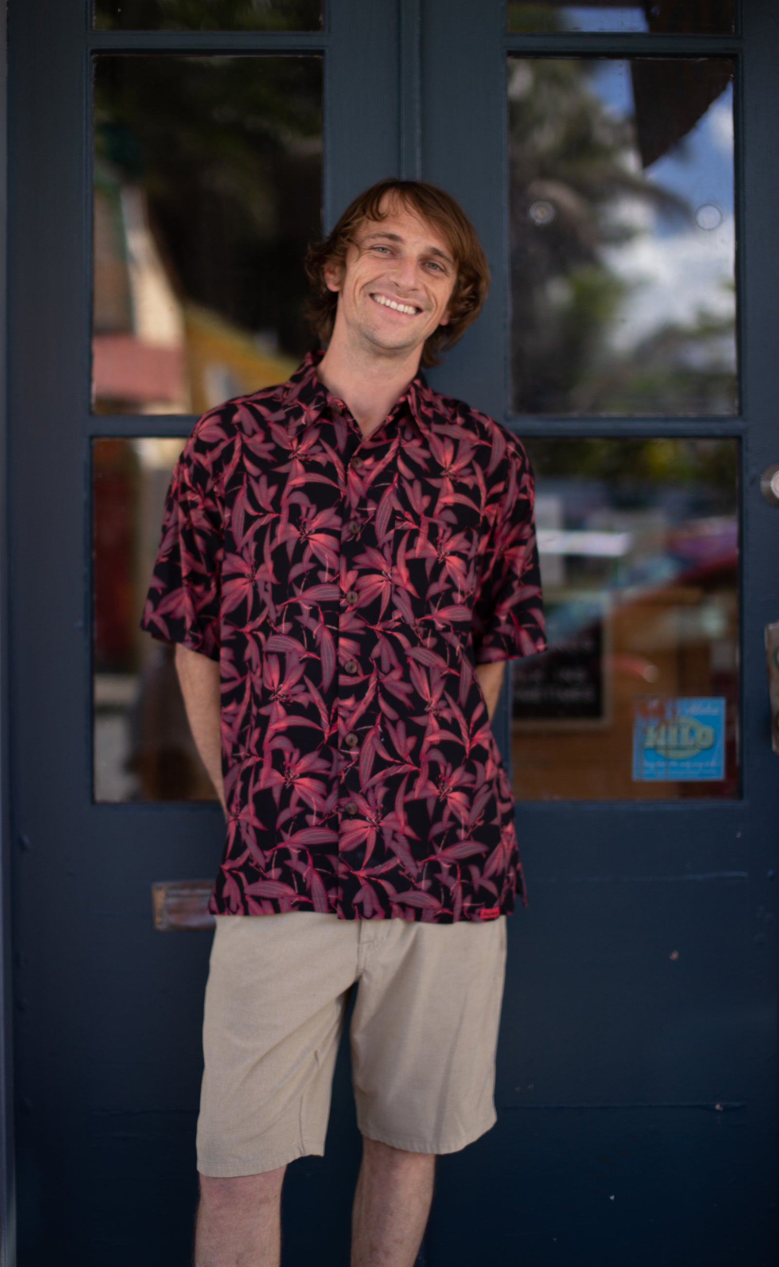 255 - 324C , Men's Aloha shirt plus size