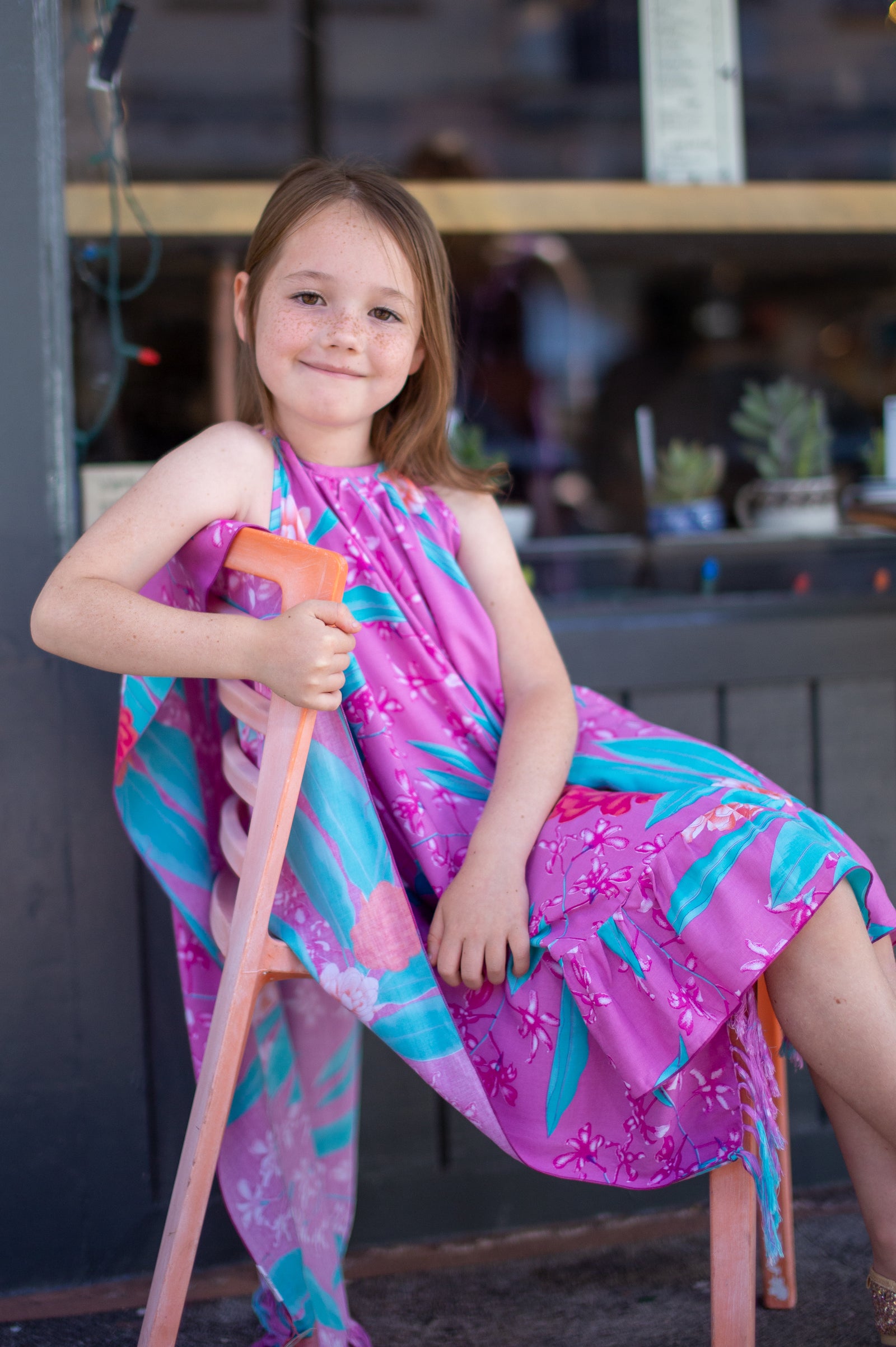 C150 - 323I , Drawstring back A line dress